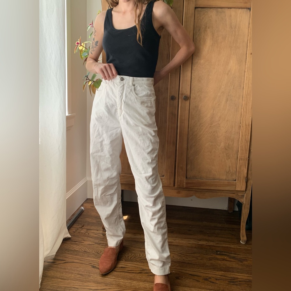 Vintage white jeans